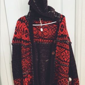 Free People Cozy Cabin Cardi